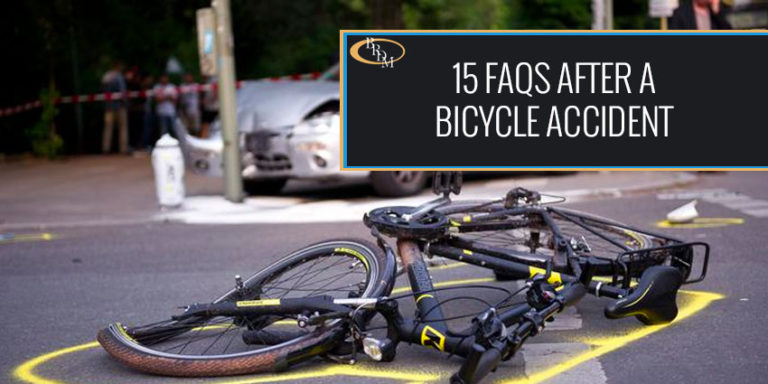 15 Questions Answered After a Bicycle Accident