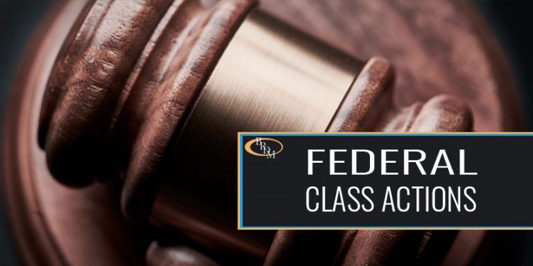 Federal Class Actions