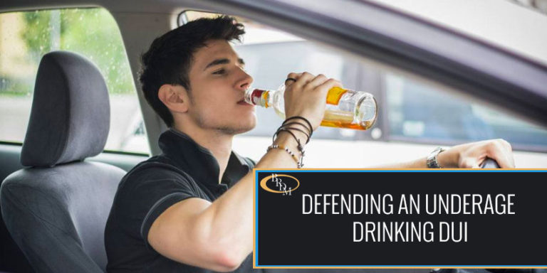 How to Defend an Underage Drinking DUI in Pinellas County