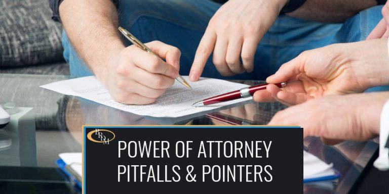 Power of Attorney Pitfalls & Pointers FAQ's