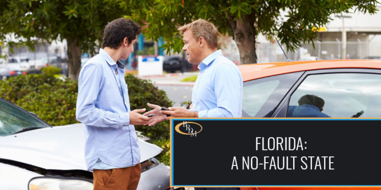 What Does It Mean to Be in a No-Fault State Like Florida?