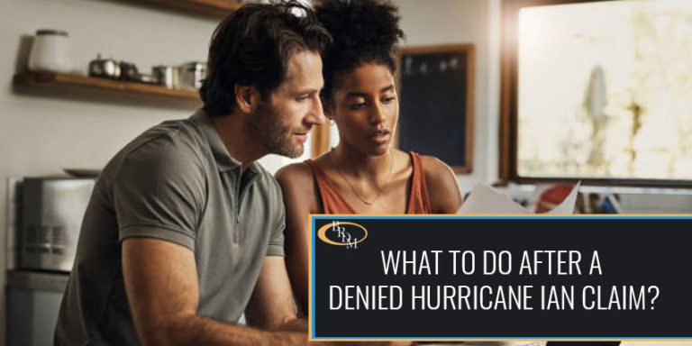 What to Do After a Denied Hurricane Ian Claim