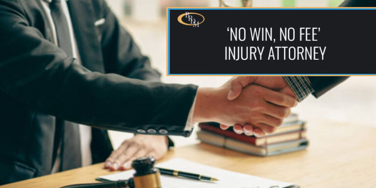 Why You Should Only Work With a ‘No Win, No Fee’ Injury Attorney